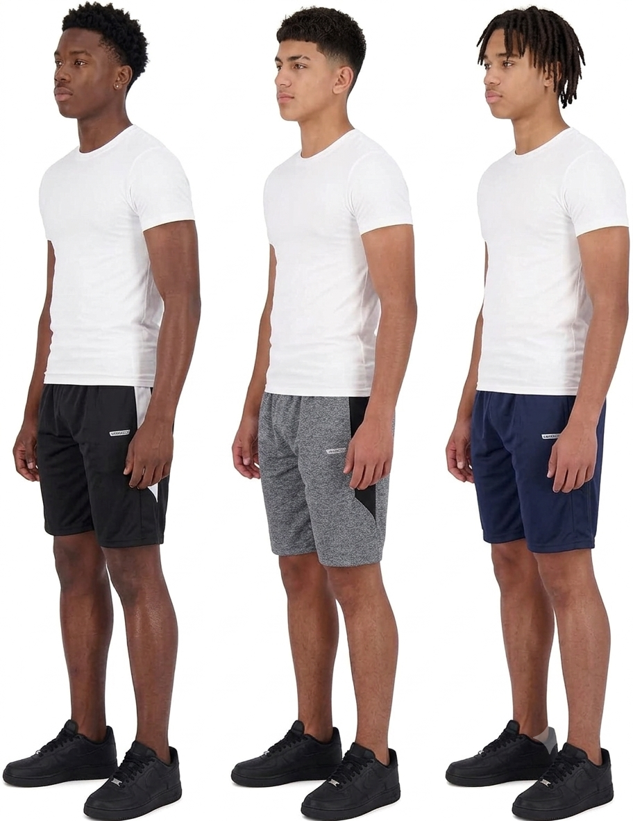 Boys Shorts for Kids 3-Pack Basketball Shorts for Boys Basketball and Sports