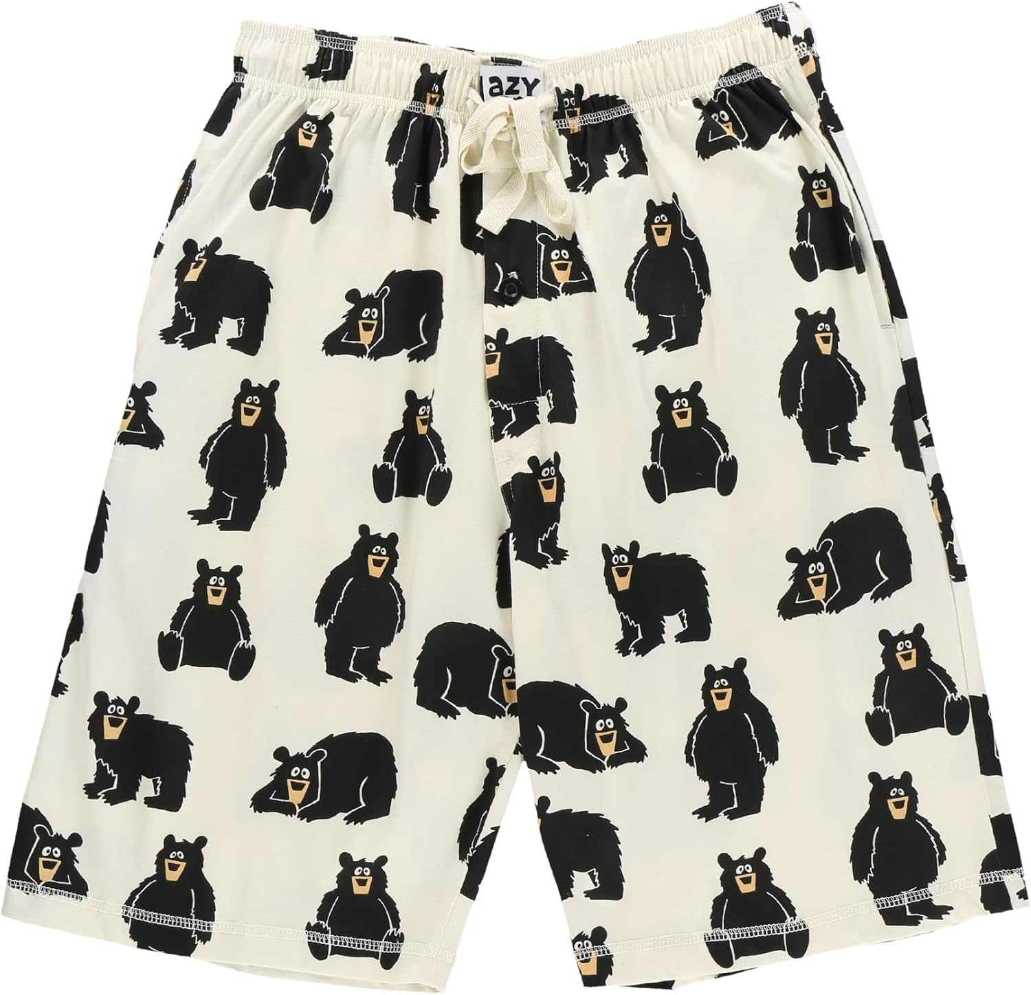 Pajama Shorts for Men, Men'S Pajama Bottoms, Soft Shorts with Pockets, Sleepwear