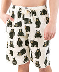 Pajama Shorts for Men, Men'S Pajama Bottoms, Soft Shorts with Pockets, Sleepwear