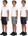 Boys Shorts for Kids 3-Pack Basketball Shorts for Boys Basketball and Sports