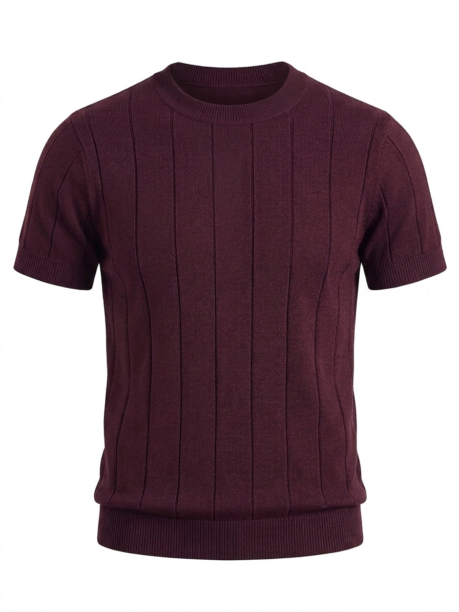 Alpine Rib Knit Tee