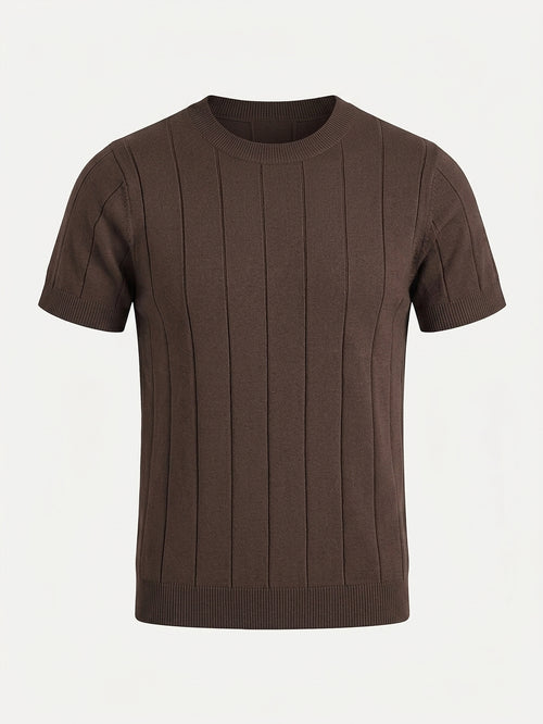 Alpine Rib Knit Tee