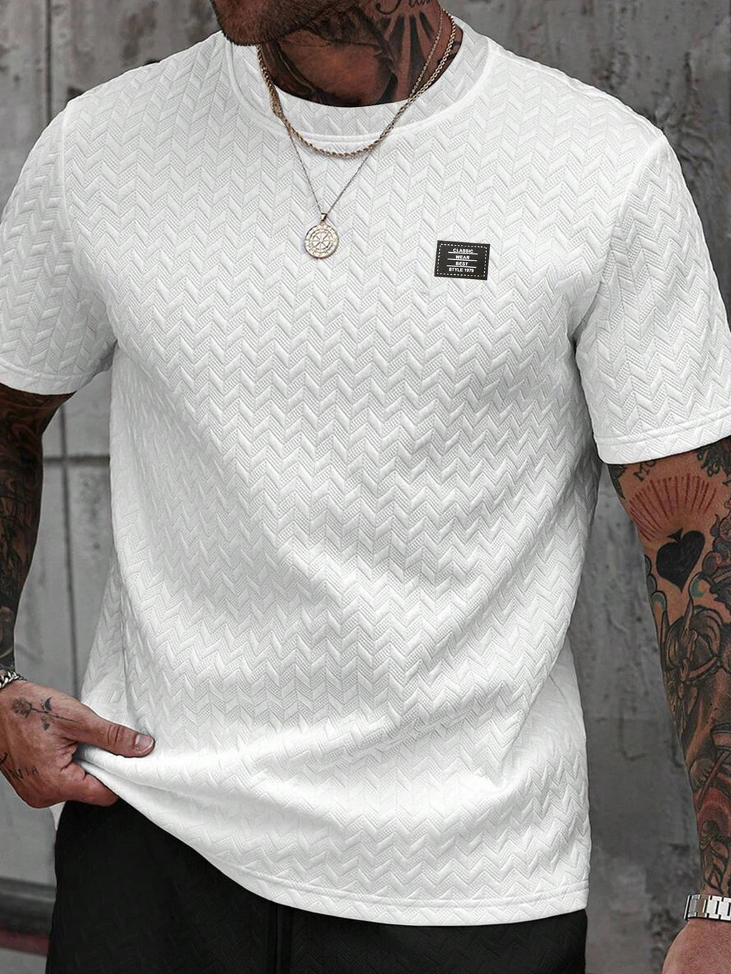 Alpine Jacquard Tee