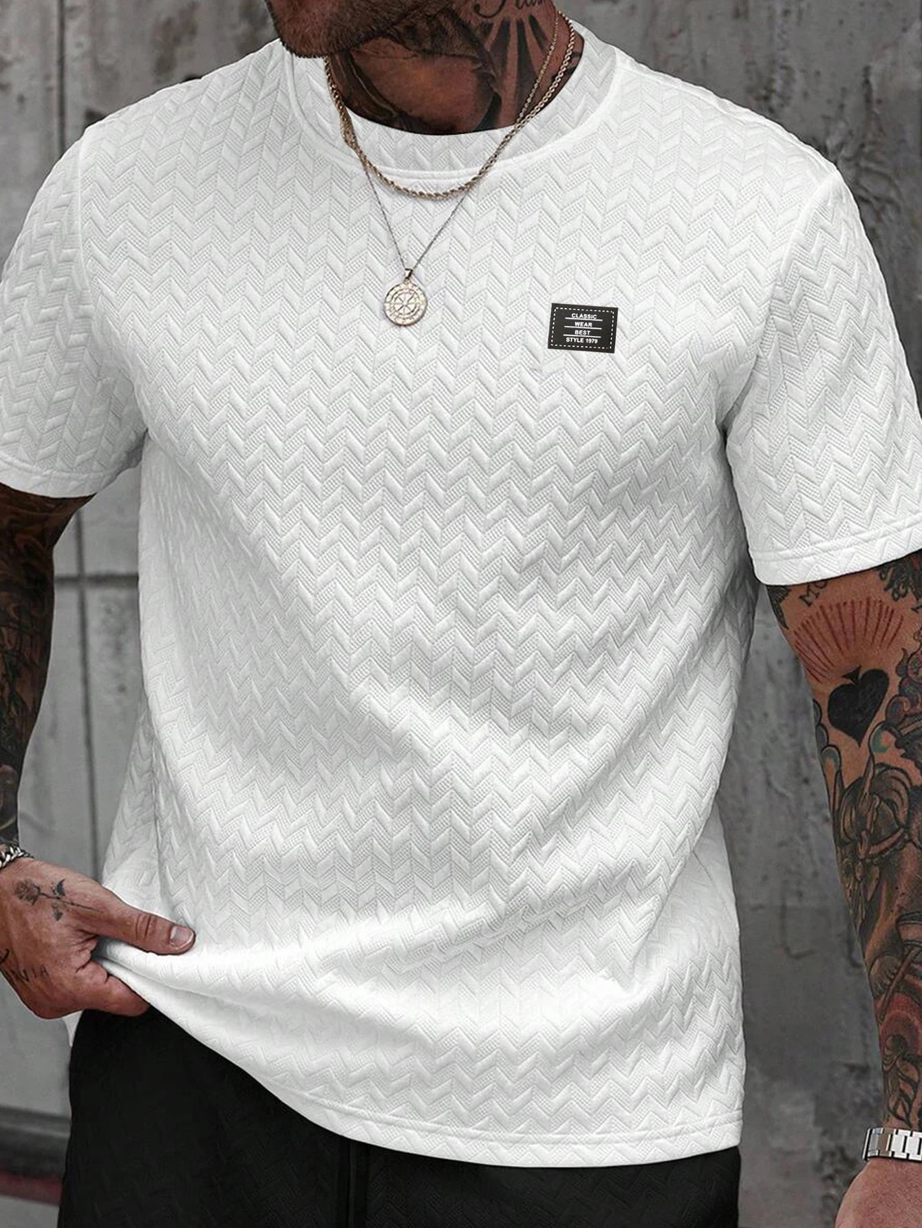 Alpine Jacquard Tee