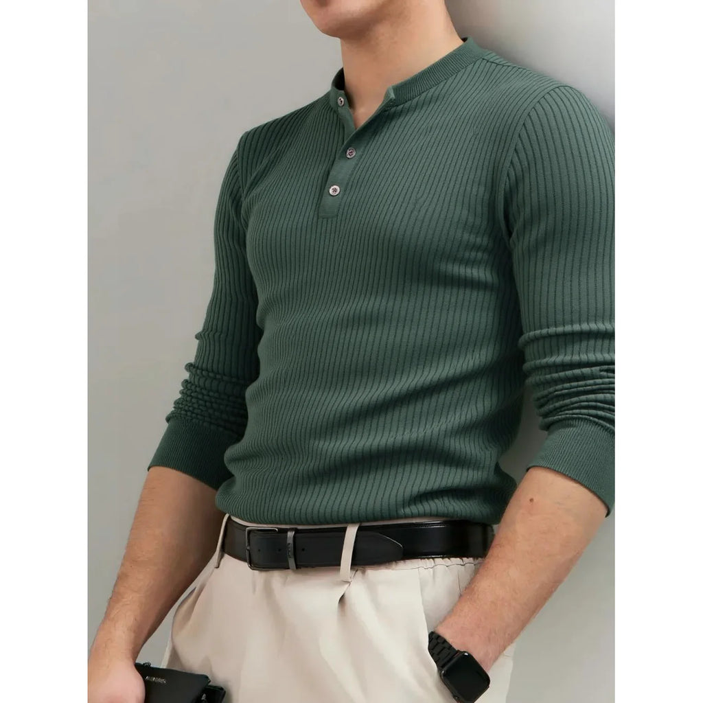 Alpine Ribbed Henley