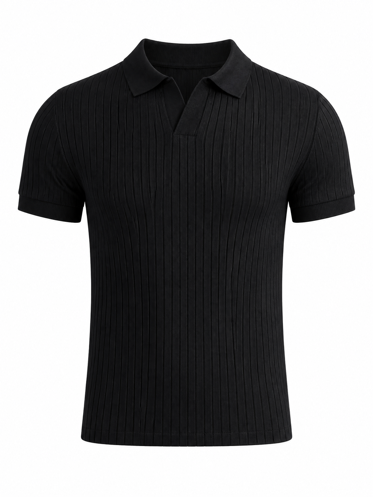 Alpine Ribbed Polo Tee