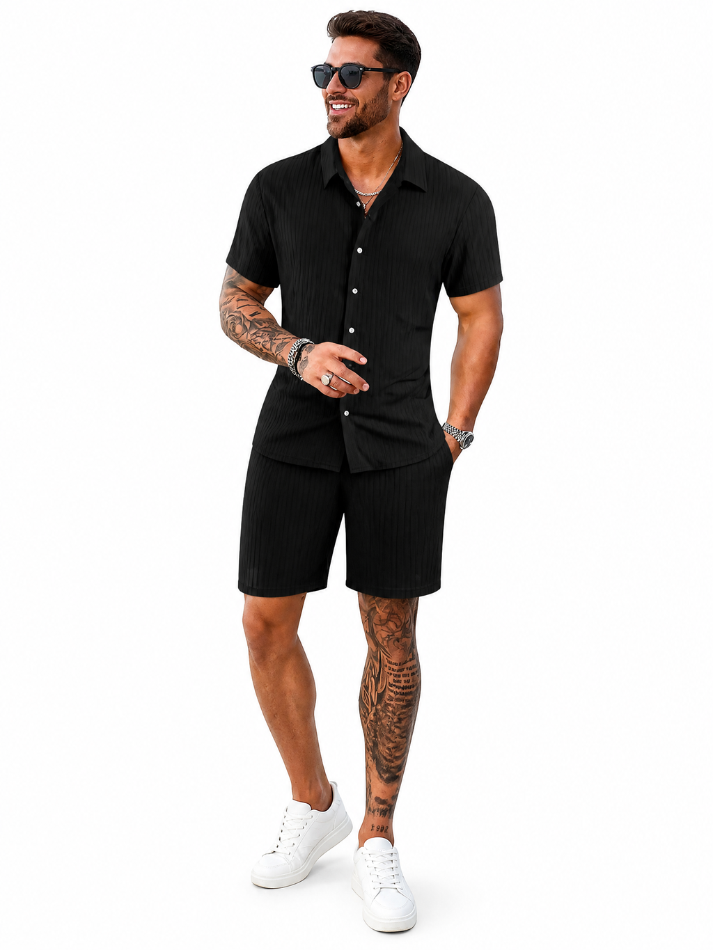 Meridian Pleated Set