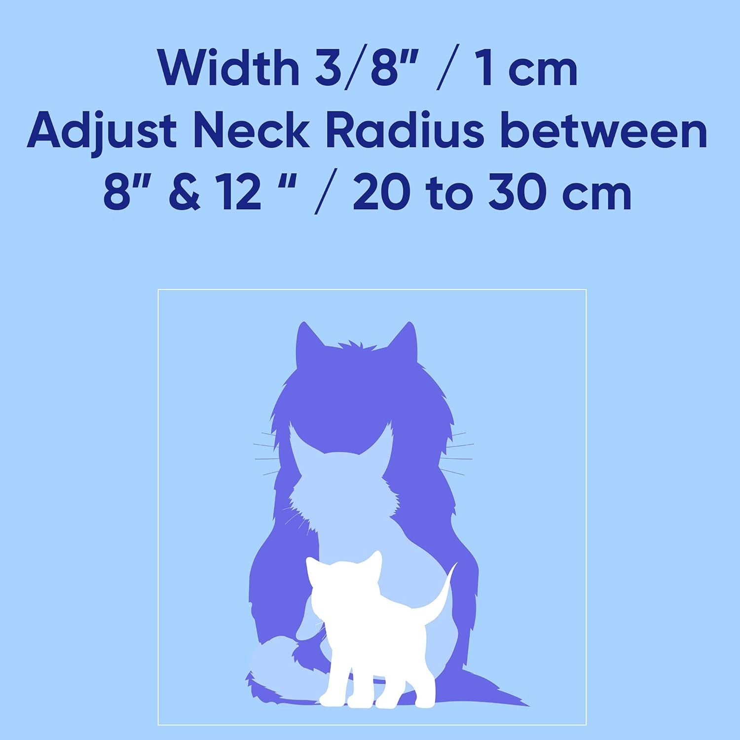 Premium Glow-in-the-Dark Cat & Dog Collar – Adjustable Reflective Design with Safety Breakaway Buckle and Bell, Teal